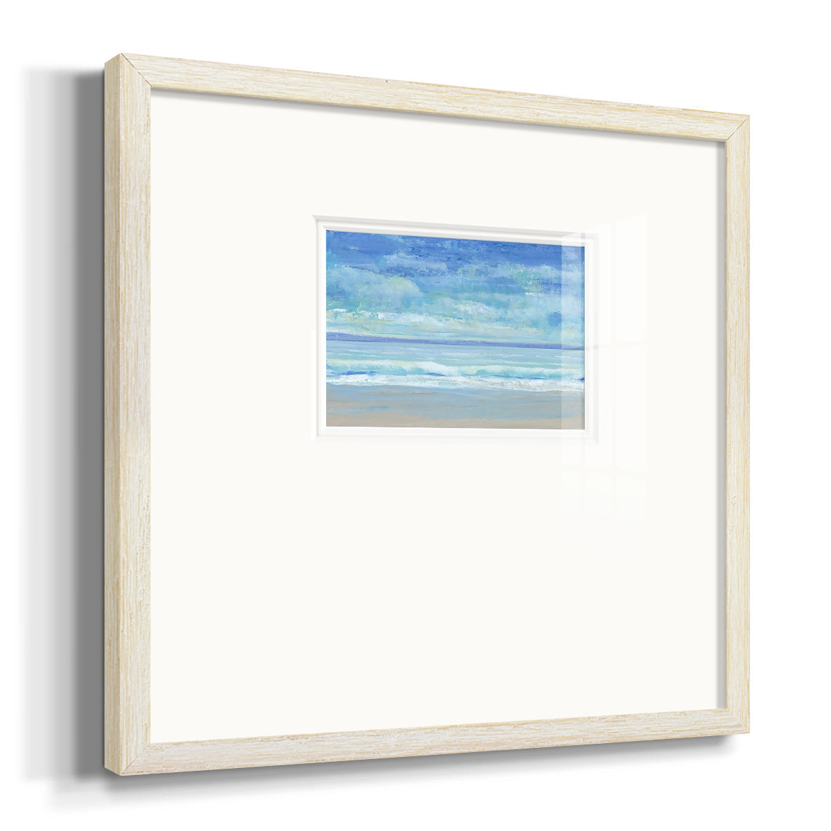 Rolling Surf II Premium Framed Print Double Matboard