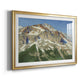 Vermillion Ascent Premium Framed Print - Ready to Hang