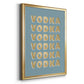 Vodka - Modern Framed Canvas Print