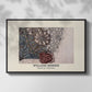 Honeysuckle (Tapestry Collection), 1874 - Floater Framed Canvas Print