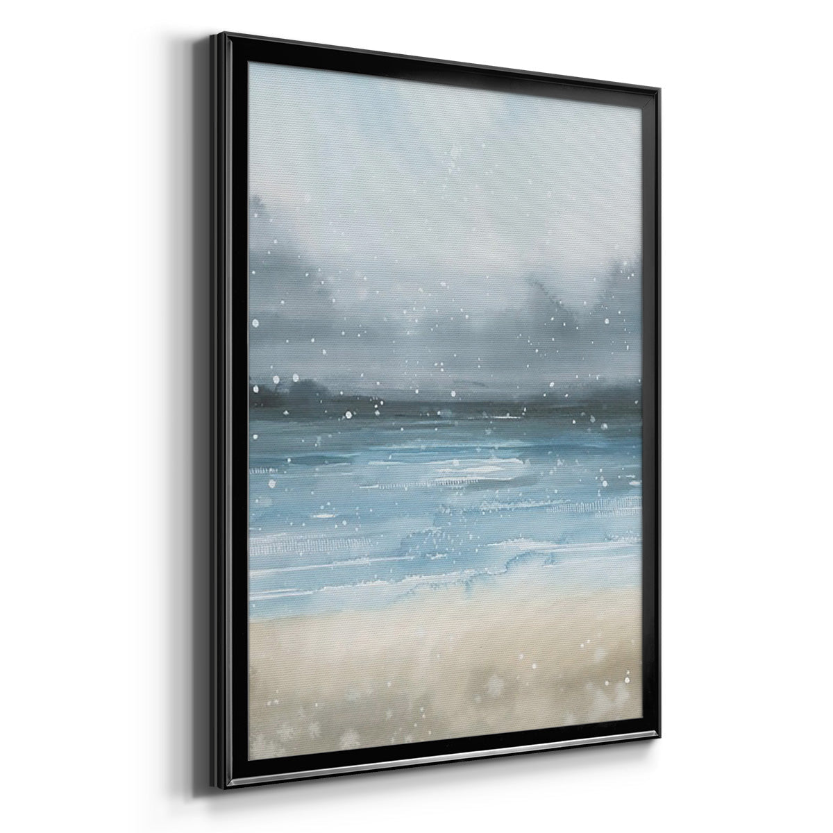 Stars and the Sea I - Modern Framed Canvas Print