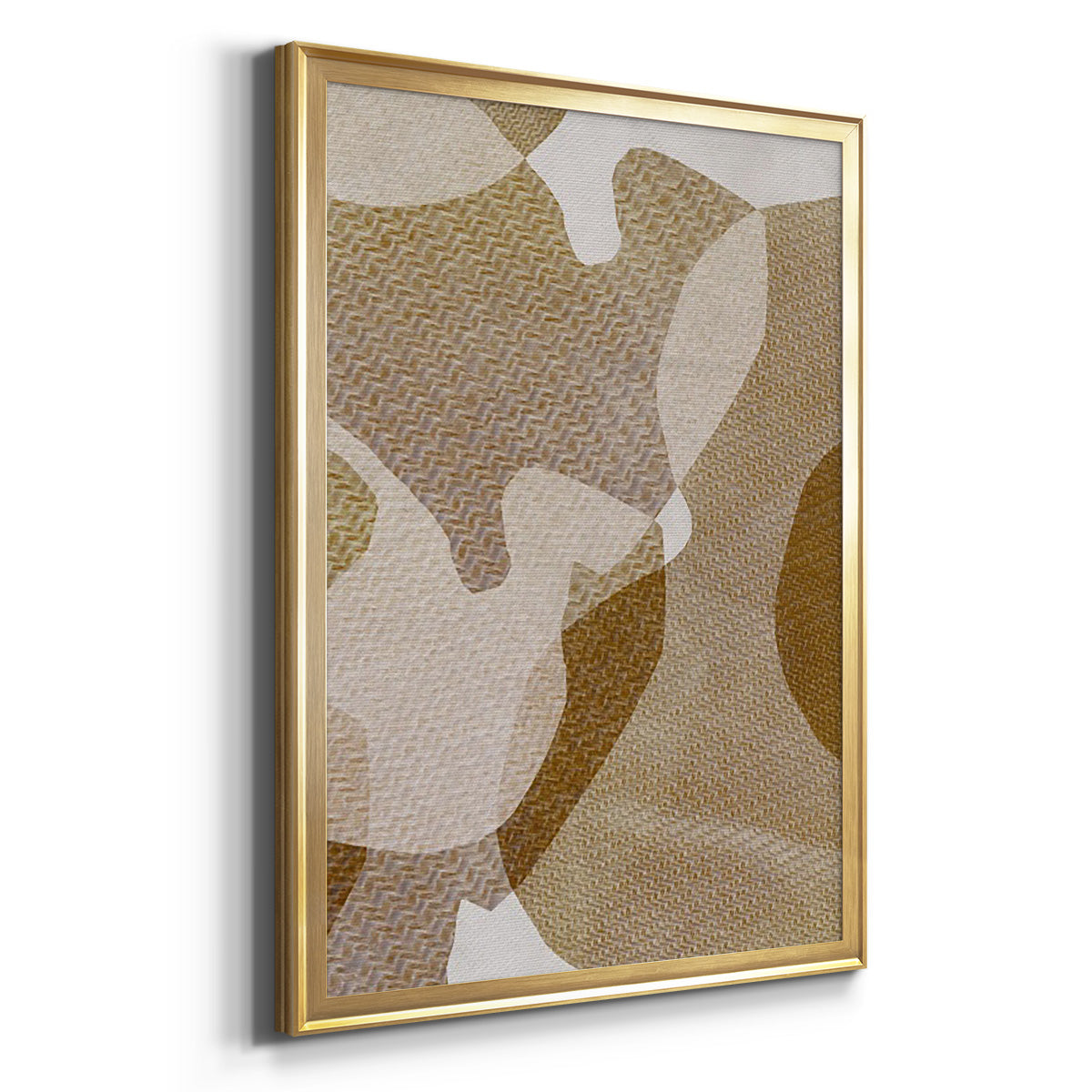 Texture Desert II - Modern Framed Canvas Print