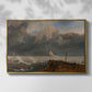 Port Ruysdael, 1827 - Floater Framed Canvas Print