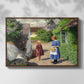 Summer Day in Jyllinge, 1922 - Floater Framed Canvas Print