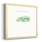 Green Mist Vista II Premium Framed Print Double Matboard