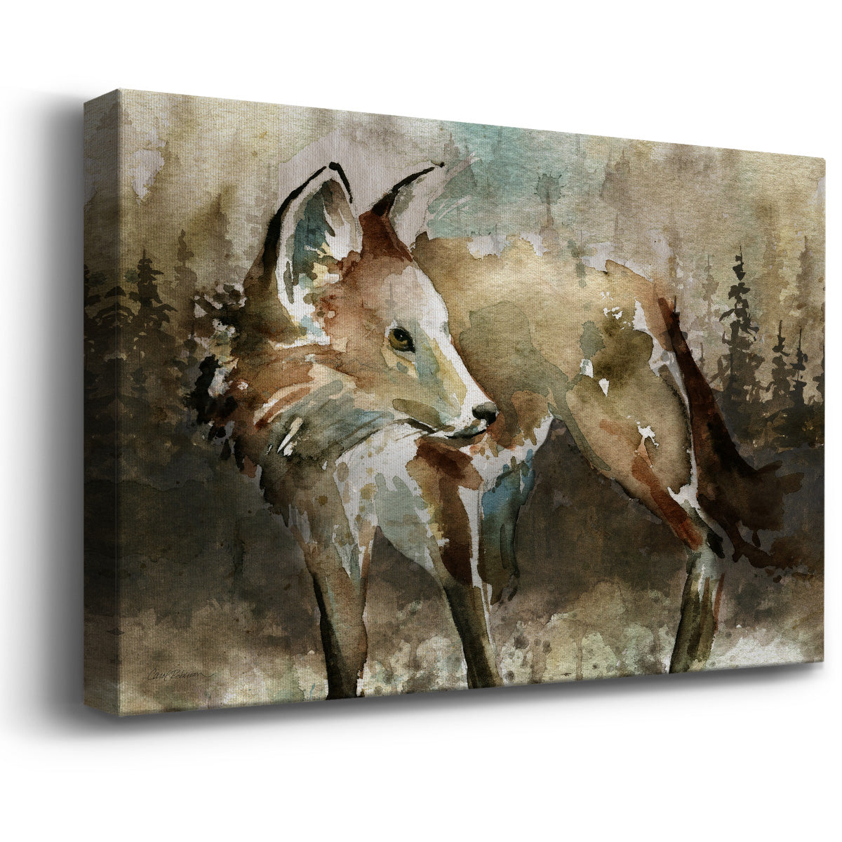 Lodge Twilight I - Canvas Art Print