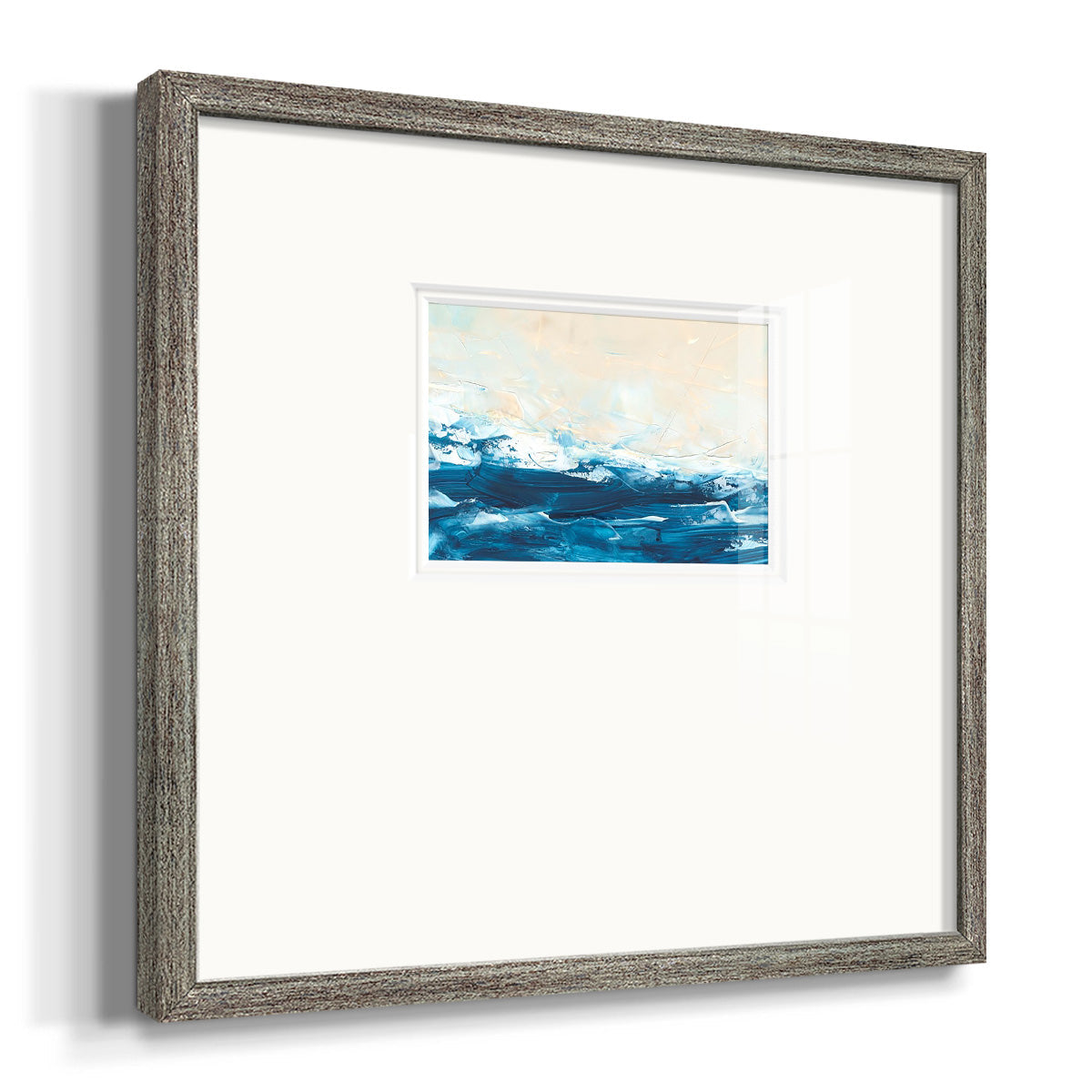 Wave after Wave III Premium Framed Print Double Matboard