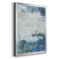 Coastal Seas II - Modern Framed Canvas Print