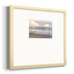 Ebbing Wave Premium Framed Print Double Matboard