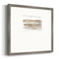 Sunset Bay Premium Framed Print Double Matboard