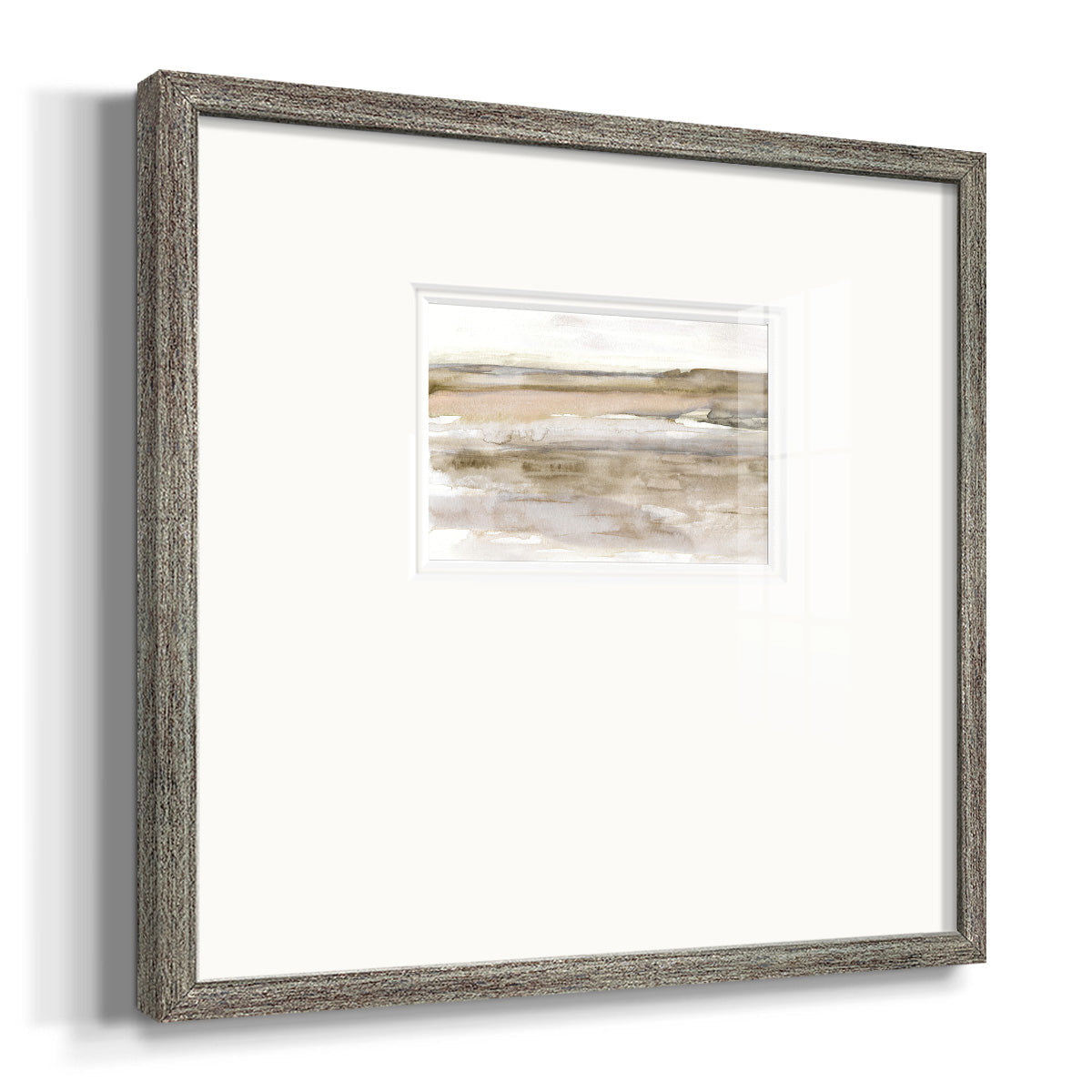 Sunset Bay Premium Framed Print Double Matboard