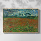 Field with Poppies, 1889 - Floater Framed Canvas Print