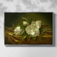 Magnolias on Gold Velvet Cloth, c. 1888-1890 - Floater Framed Canvas Print