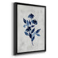 Wild Indigo I - Modern Framed Canvas Print