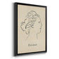 Greek Blessing I - Modern Framed Canvas Print