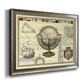 Nautical Map II Premium Framed Canvas- Ready to Hang