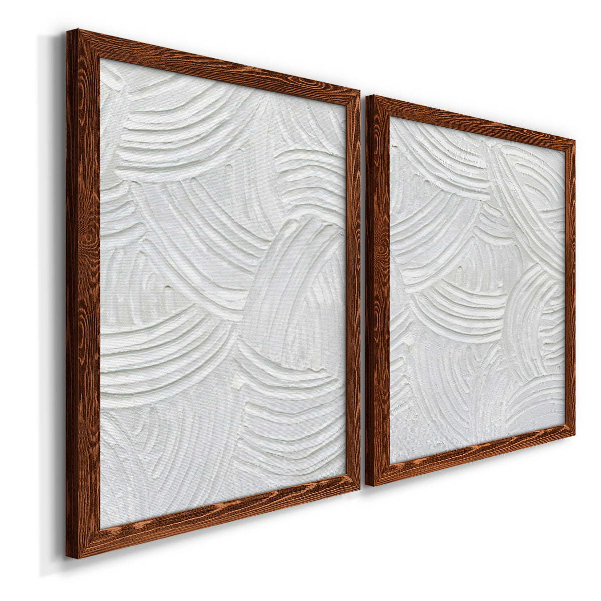 Sandstone Grooves I - Premium Framed Canvas 2 Piece Set - Ready to Hang