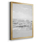 Gentle Tides I - Modern Framed Canvas Print