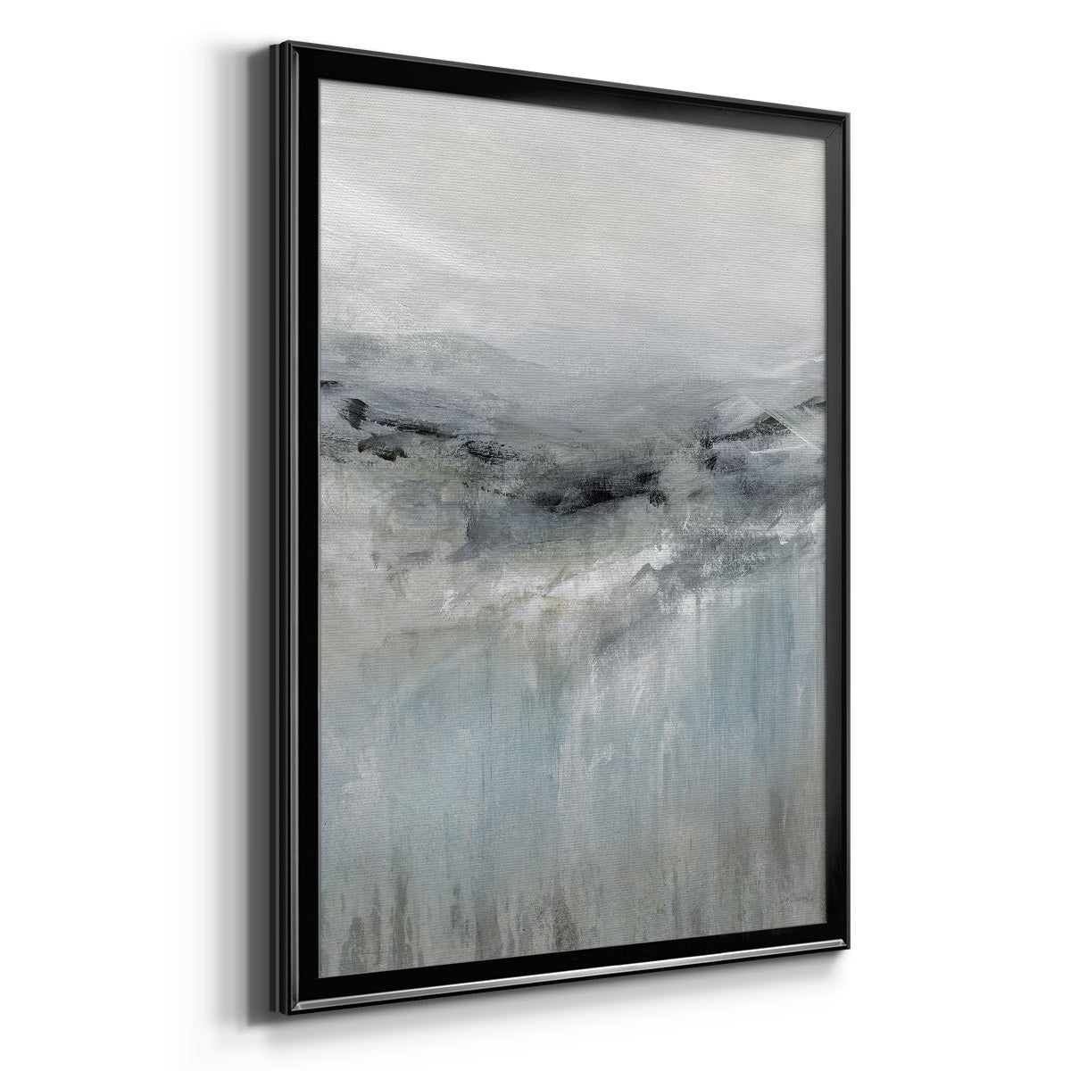A Cool Wind - Modern Framed Canvas Print