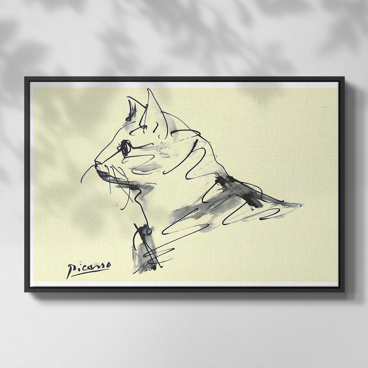Cat (Le chat), c. 1961 - Floater Framed Canvas Print