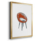 Take a Seat V - Modern Framed Canvas Print