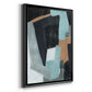 Tangerine Lagoon II - Modern Framed Canvas Print