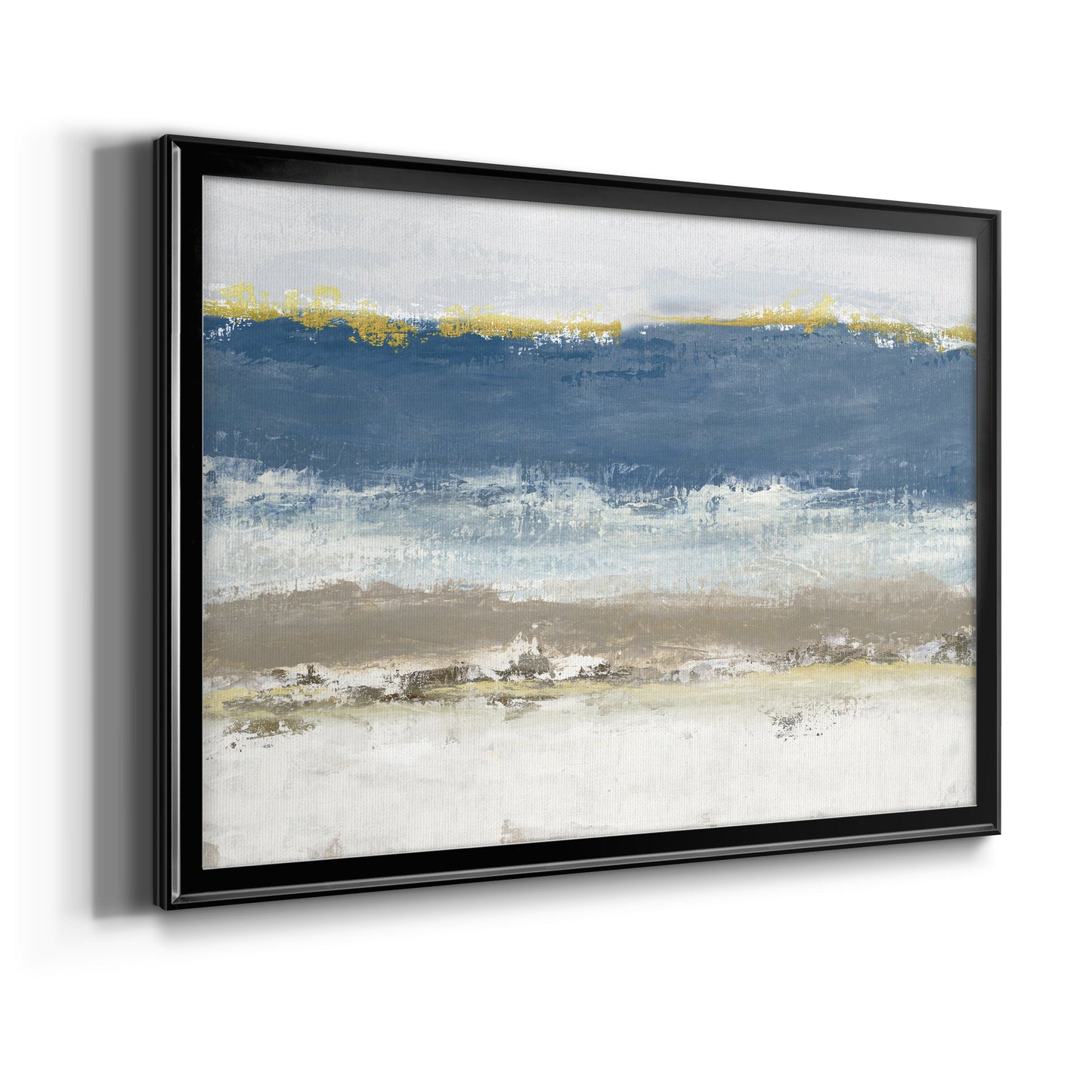 Blue Skies - Modern Framed Canvas Print