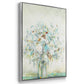 Textured Bouquet Framed Premium Gallery Wrapped Canvas - Ready to Hang