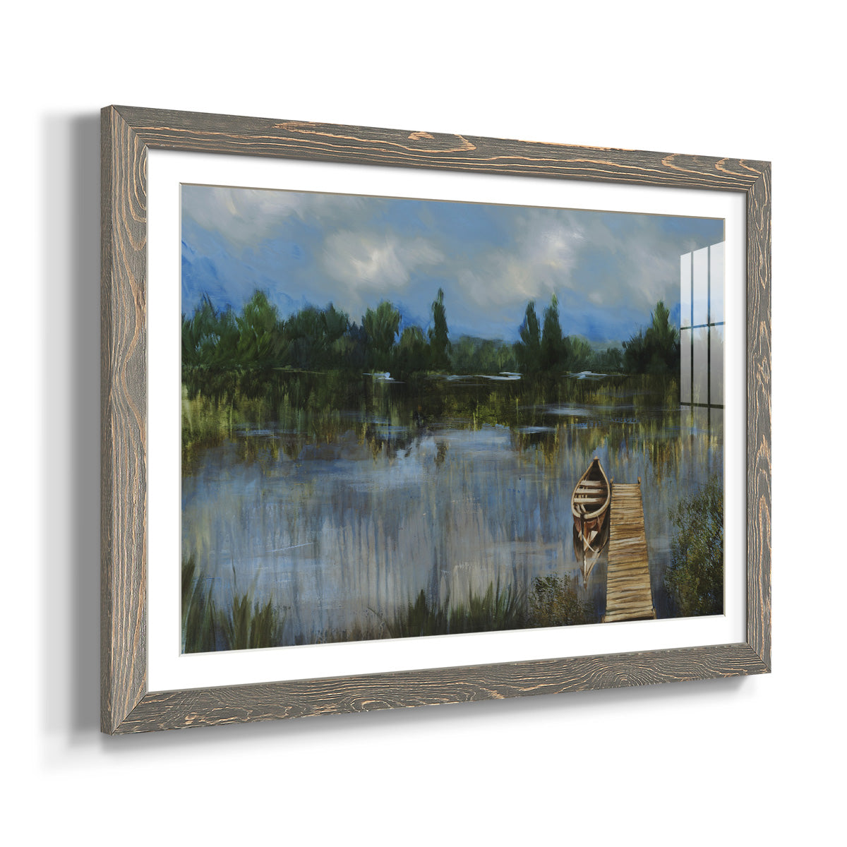 A Quiet Place - Barnwood Framed Art Print