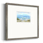 Seaside Escape Premium Framed Print Double Matboard