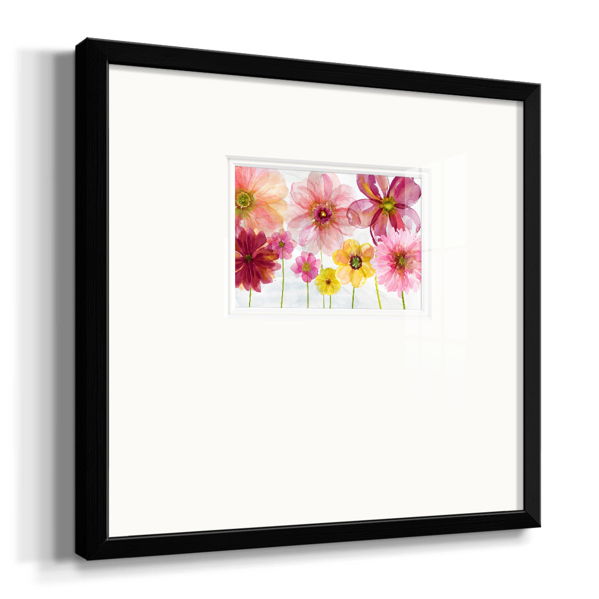 Pop Of Spring Premium Framed Print Double Matboard