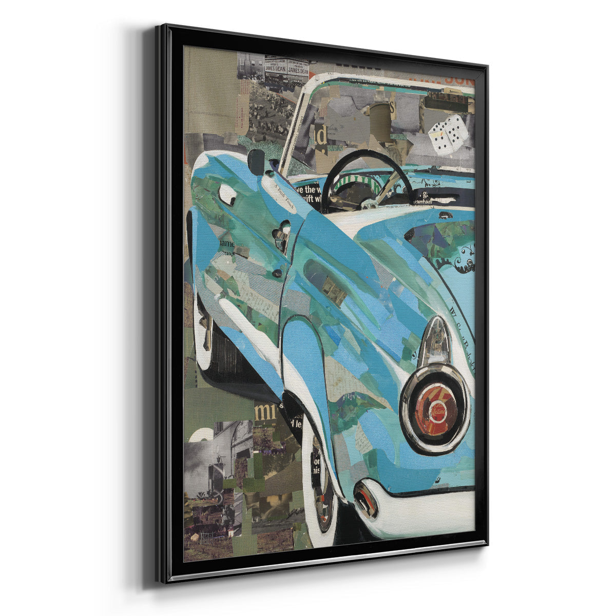 Thunderbird - Modern Framed Canvas Print