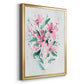 Posy Blooms IV - Modern Framed Canvas Print