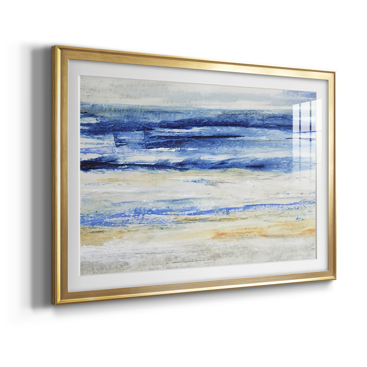 Choppy Seas II - Modern Framed Art Print
