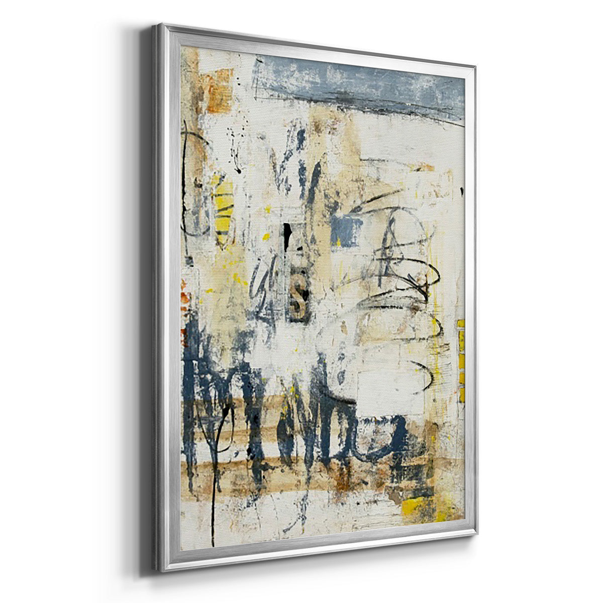 Urban Revival - Modern Framed Canvas Print