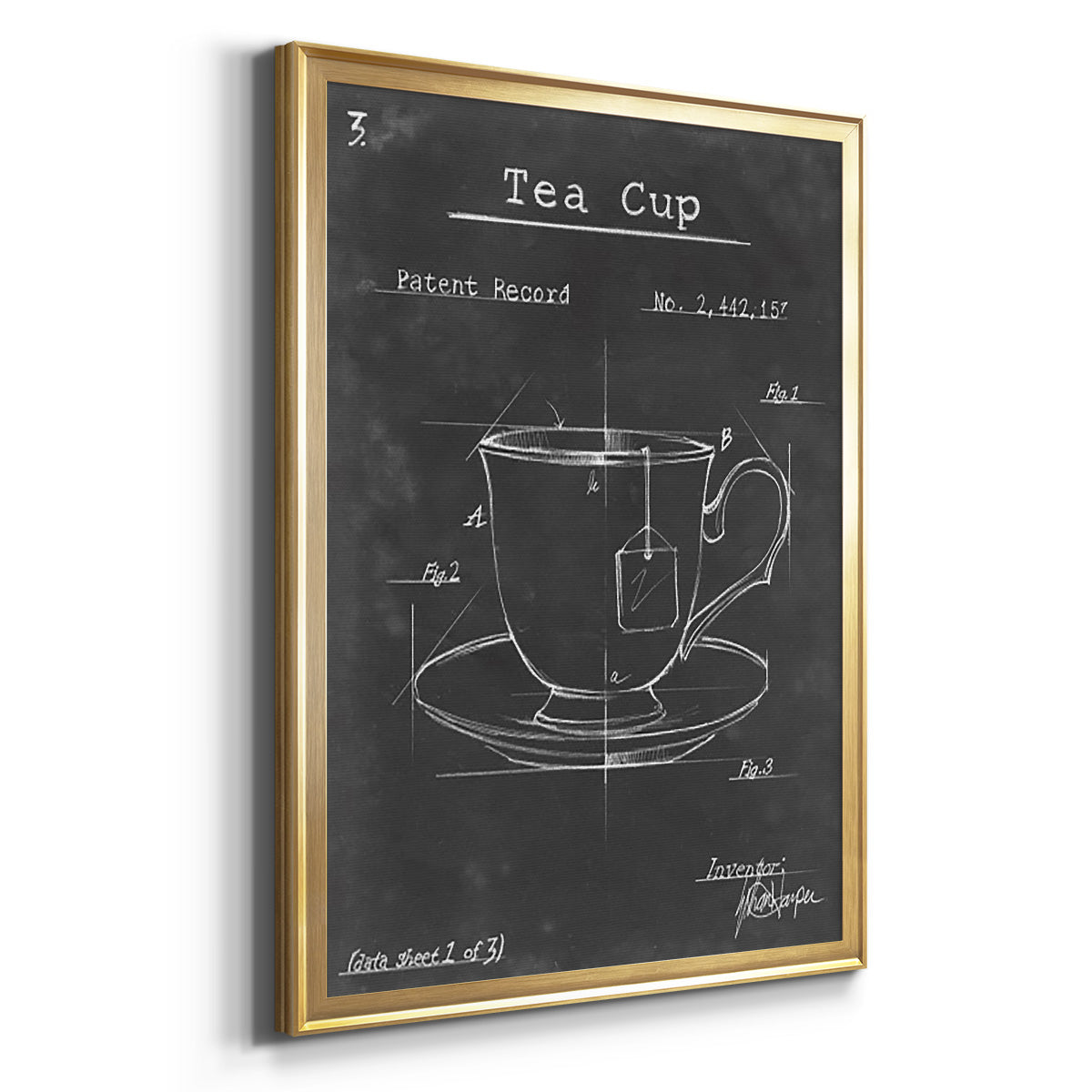 Morning Routine I - Modern Framed Canvas Print