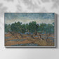 Olive Trees, 1889 - Floater Framed Canvas Print