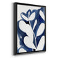 Blue Eucalyptus II - Modern Framed Canvas Print