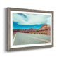 New Mexico Drive I - Barnwood Framed Art Print
