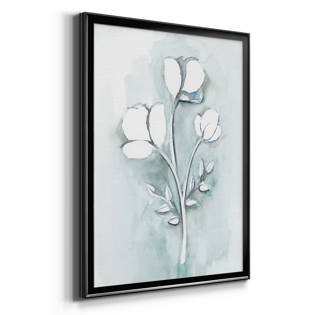 Bohemian Blue III - Modern Framed Canvas Print