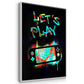 Gamer Tag I - Floater Framed Canvas Set