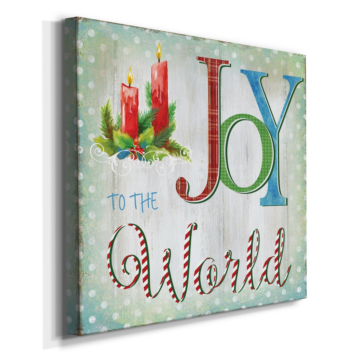 Candle Joy-Premium Gallery Wrapped Canvas - Ready to Hang