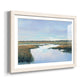 Coastal Plains I - Barnwood Framed Art Print