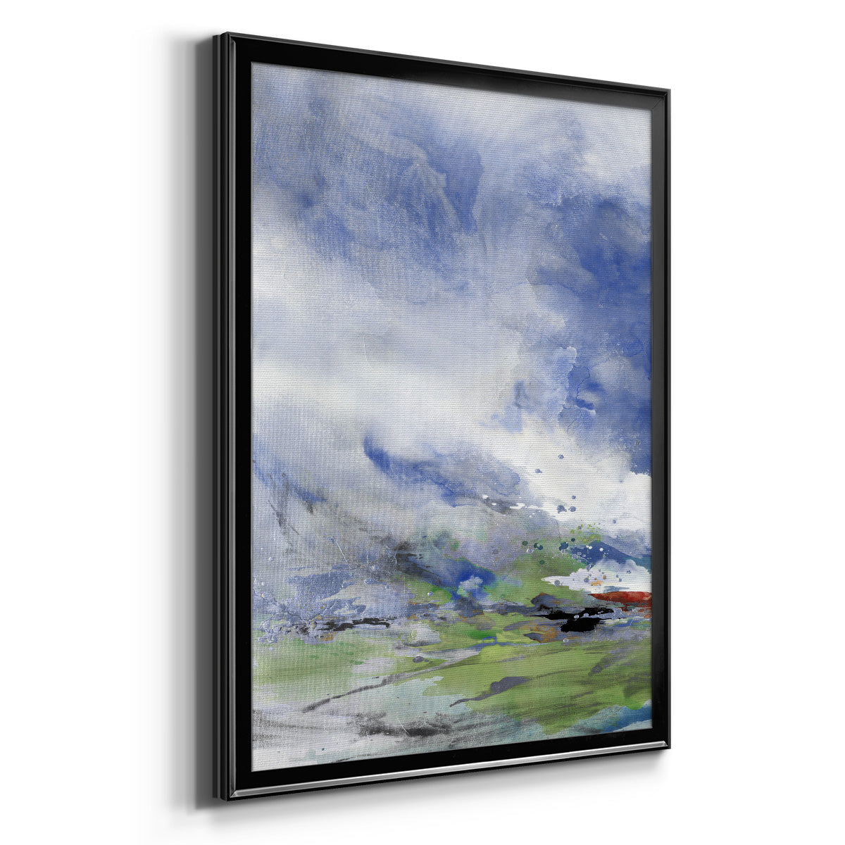 Spring Air - Modern Framed Canvas Print