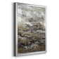 Shining Example - Modern Framed Canvas Print