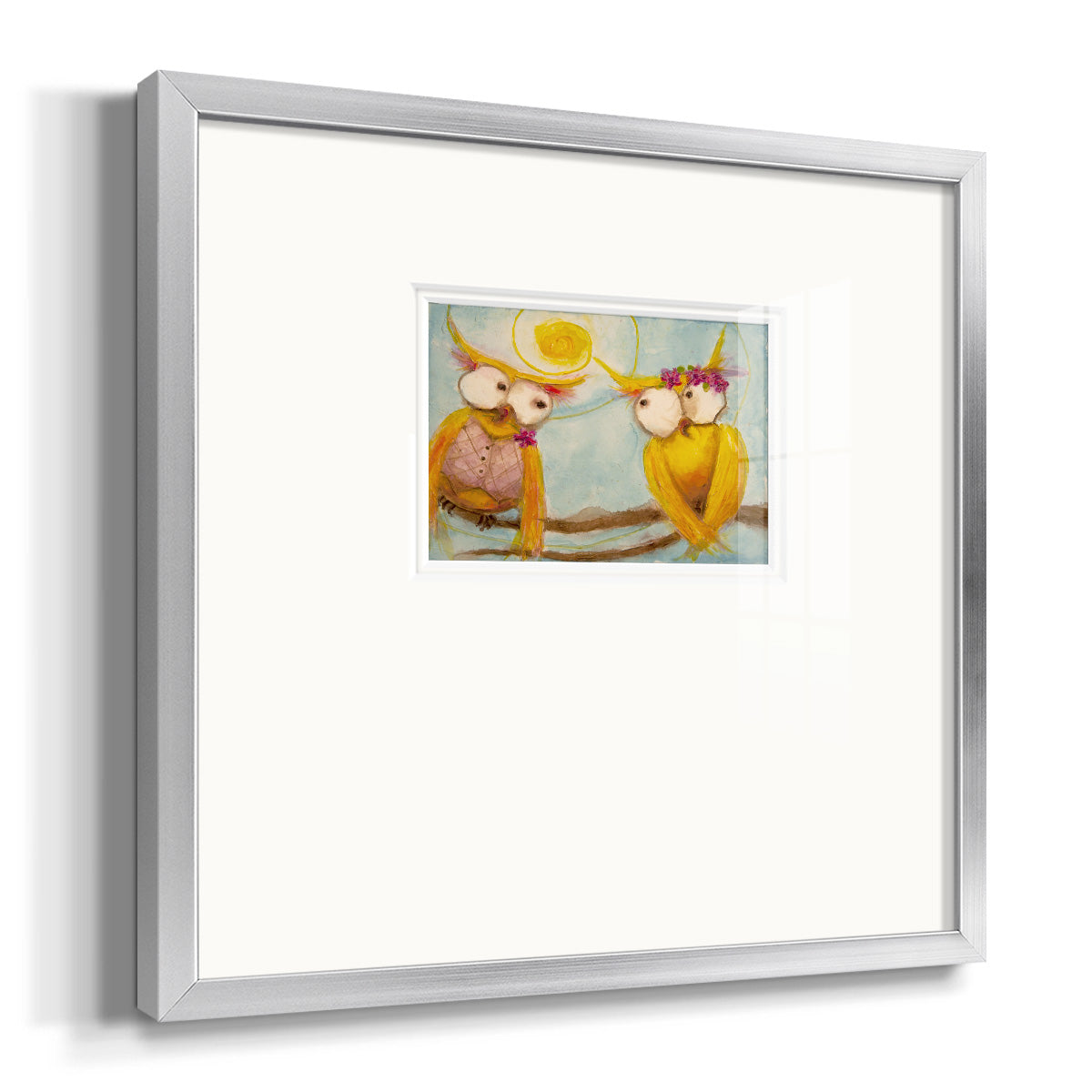 Hoos Branch for Two Premium Framed Print Double Matboard