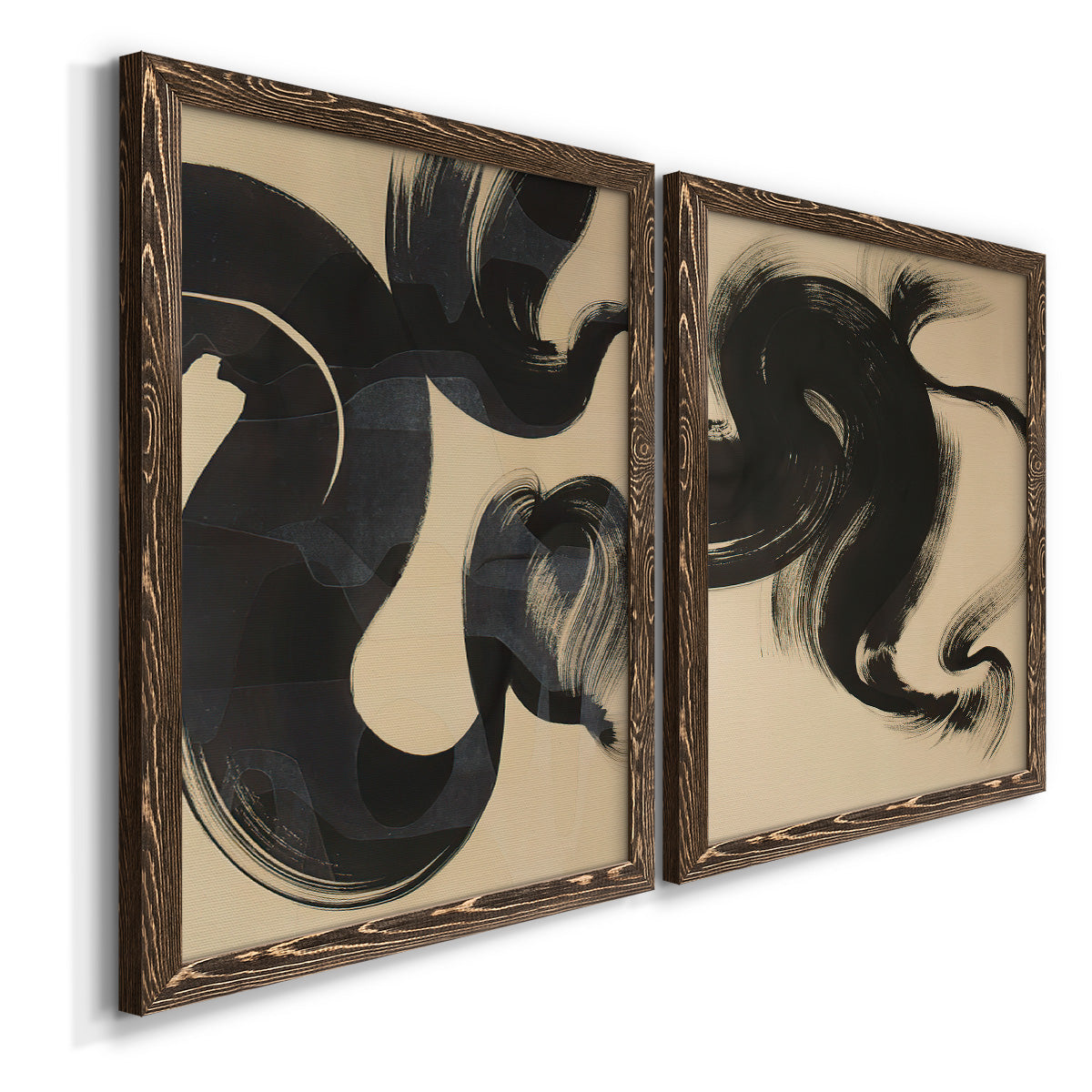 Sea Change I - Premium Framed Canvas 2 Piece Set - Ready to Hang