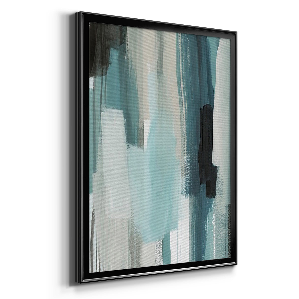 Scribe Shore II - Modern Framed Canvas Print