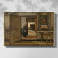 Interior of the Terninck Institution in Antwerp, 1884 - Floater Framed Canvas Print