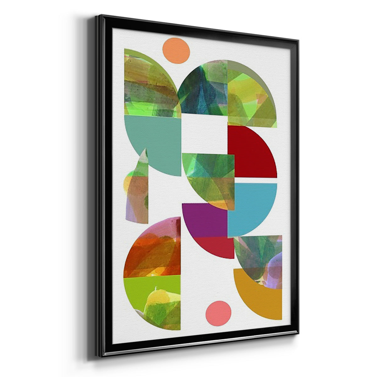 Dorset Shapes I - Modern Framed Canvas Print